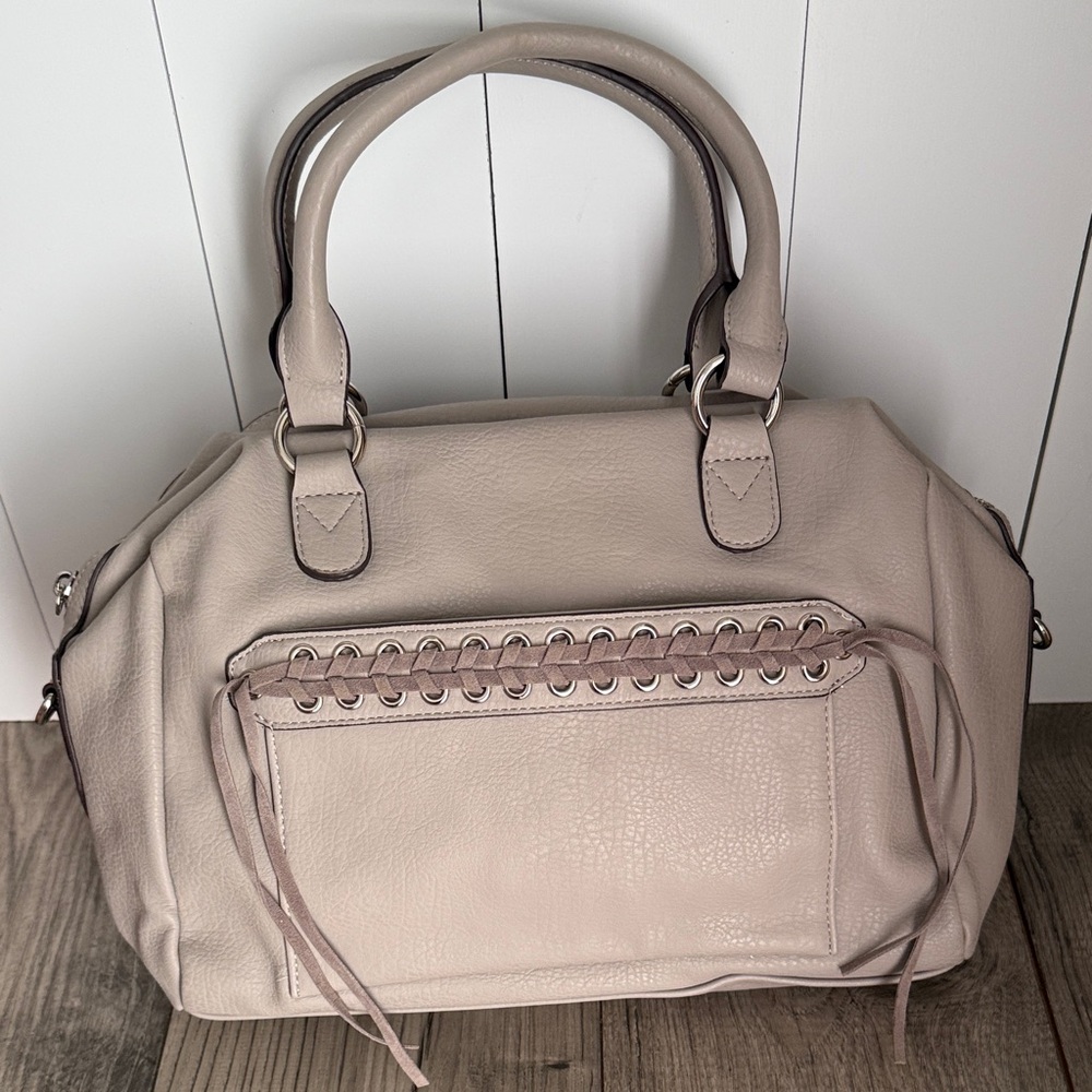 Jessica Simpson Purse Elegant Cream Handbag